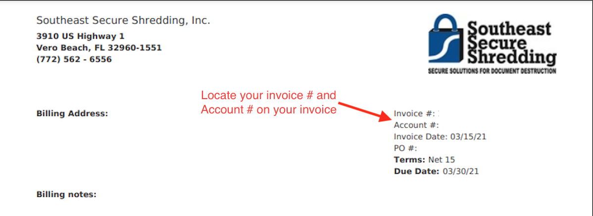 Invoice example organization23